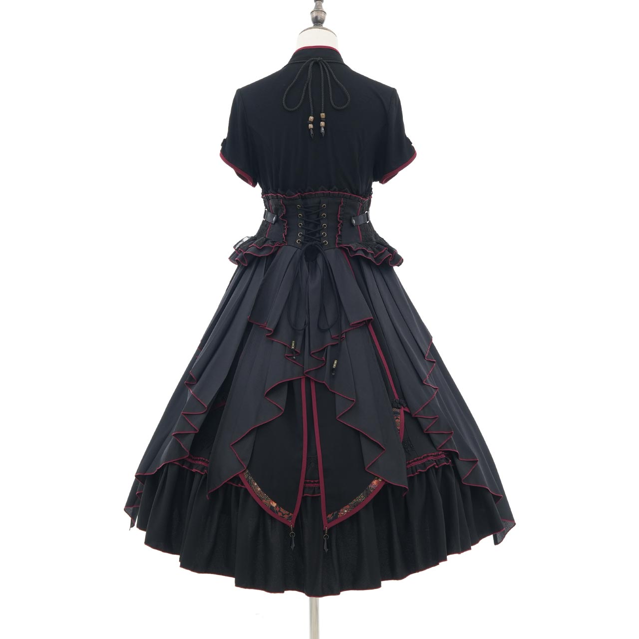 月影ノ華 Moonlight Blossom Cut-and-Sew Top