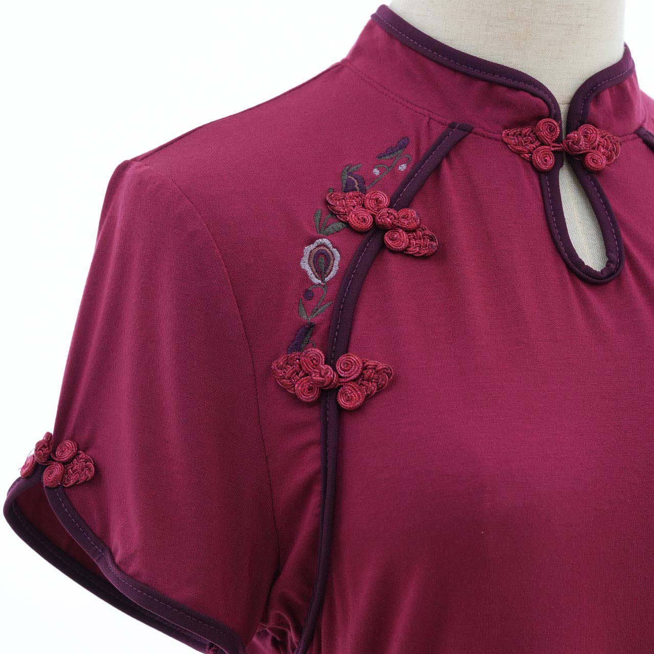 月影ノ華 Moonlight Blossom Cut-and-Sew Top