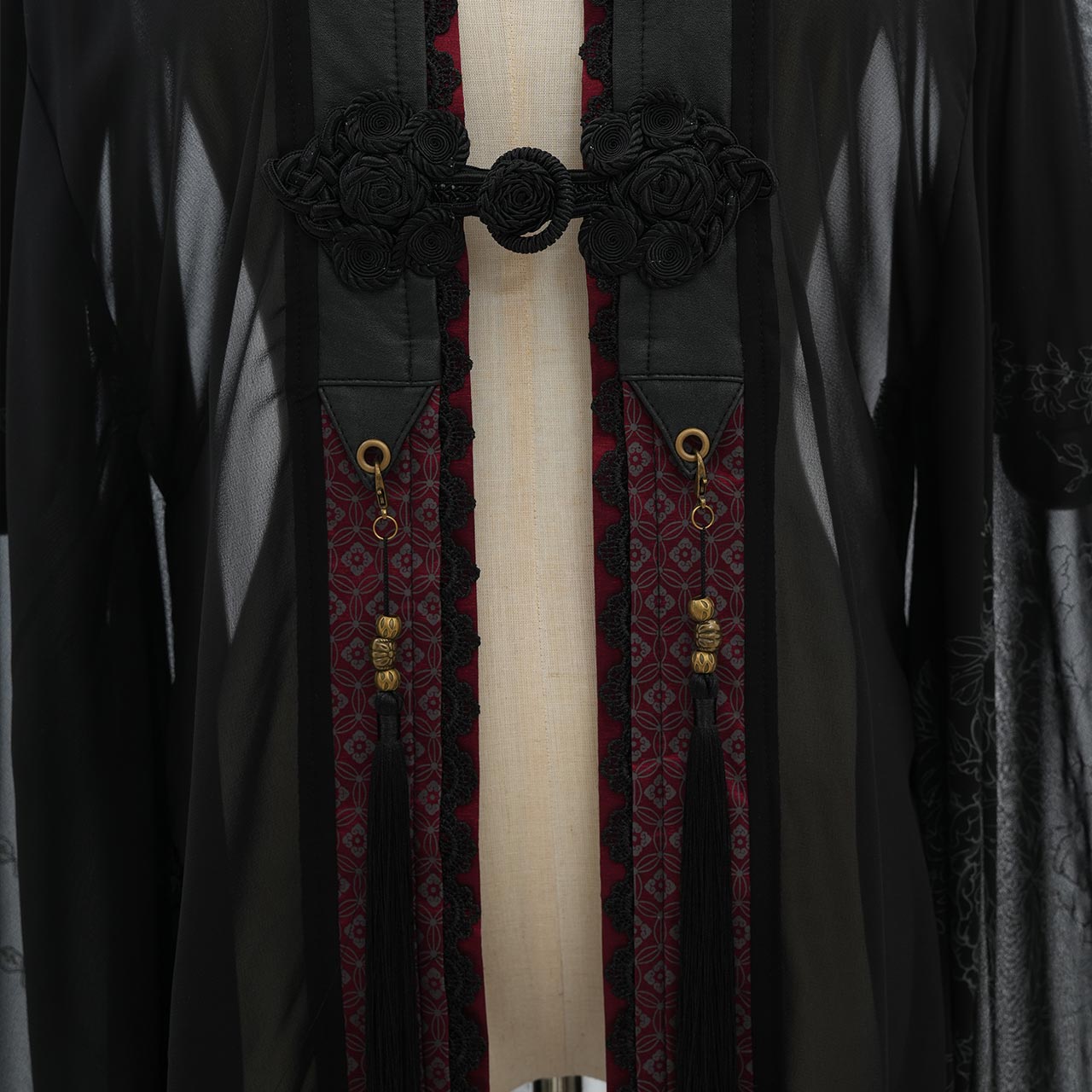 月光幻華 Moonlight Illusion-Flower Haori Jacket