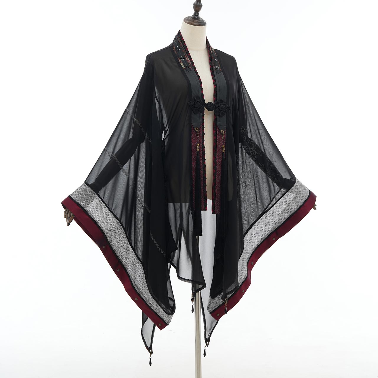 月光幻華 Moonlight Illusion-Flower Haori Jacket