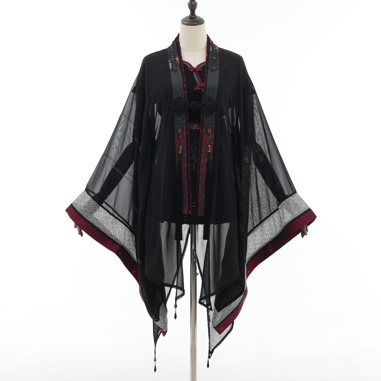 月光幻華 Moonlight Illusion-Flower Haori Jacket