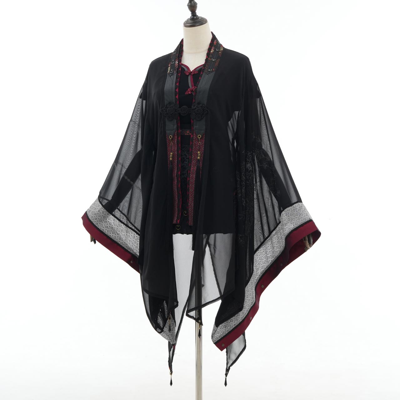 月光幻華 Moonlight Illusion-Flower Haori Jacket