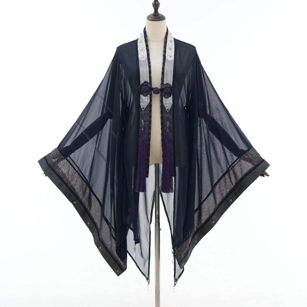 月光幻華 Moonlight Illusion-Flower Haori Jacket