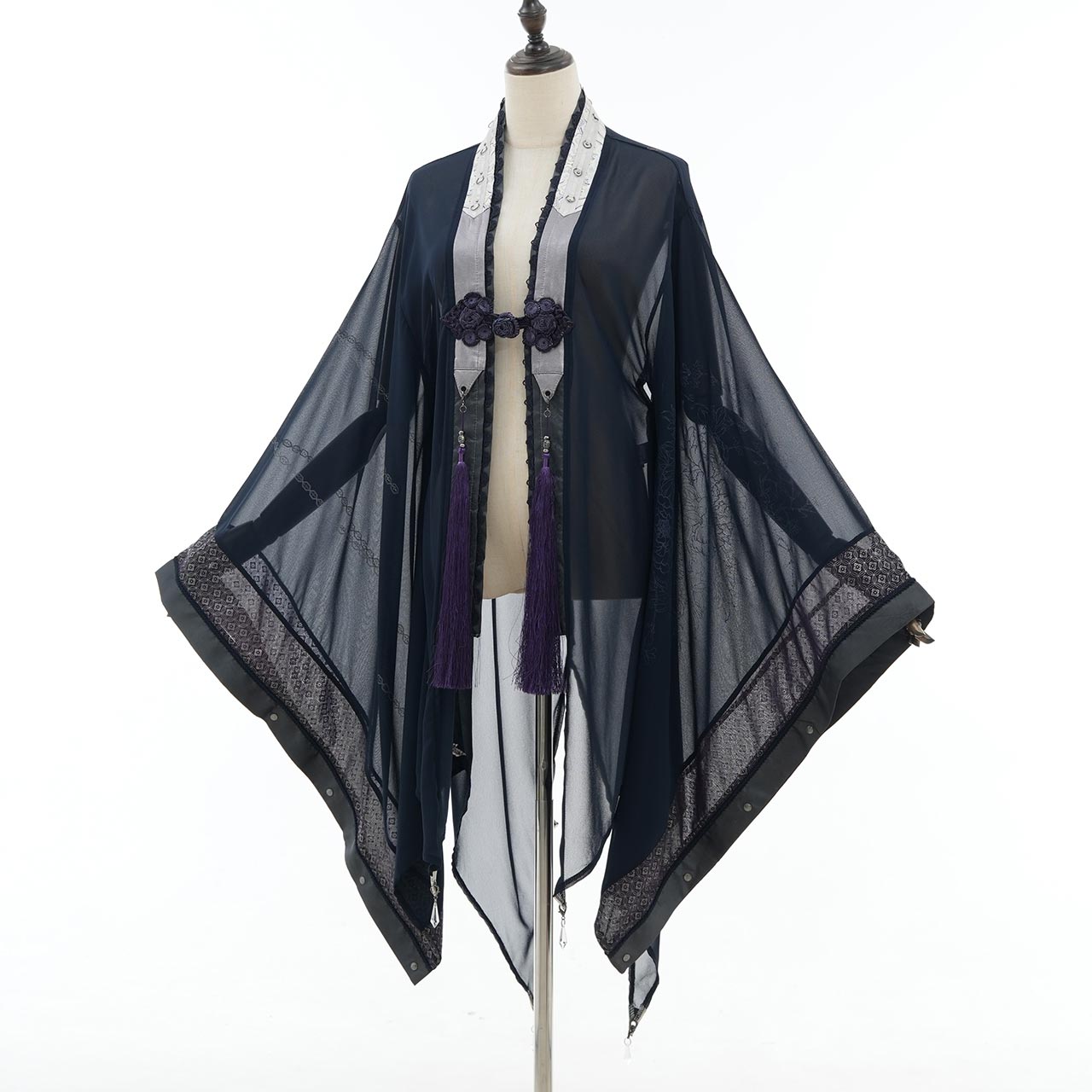 月光幻華 Moonlight Illusion-Flower Haori Jacket
