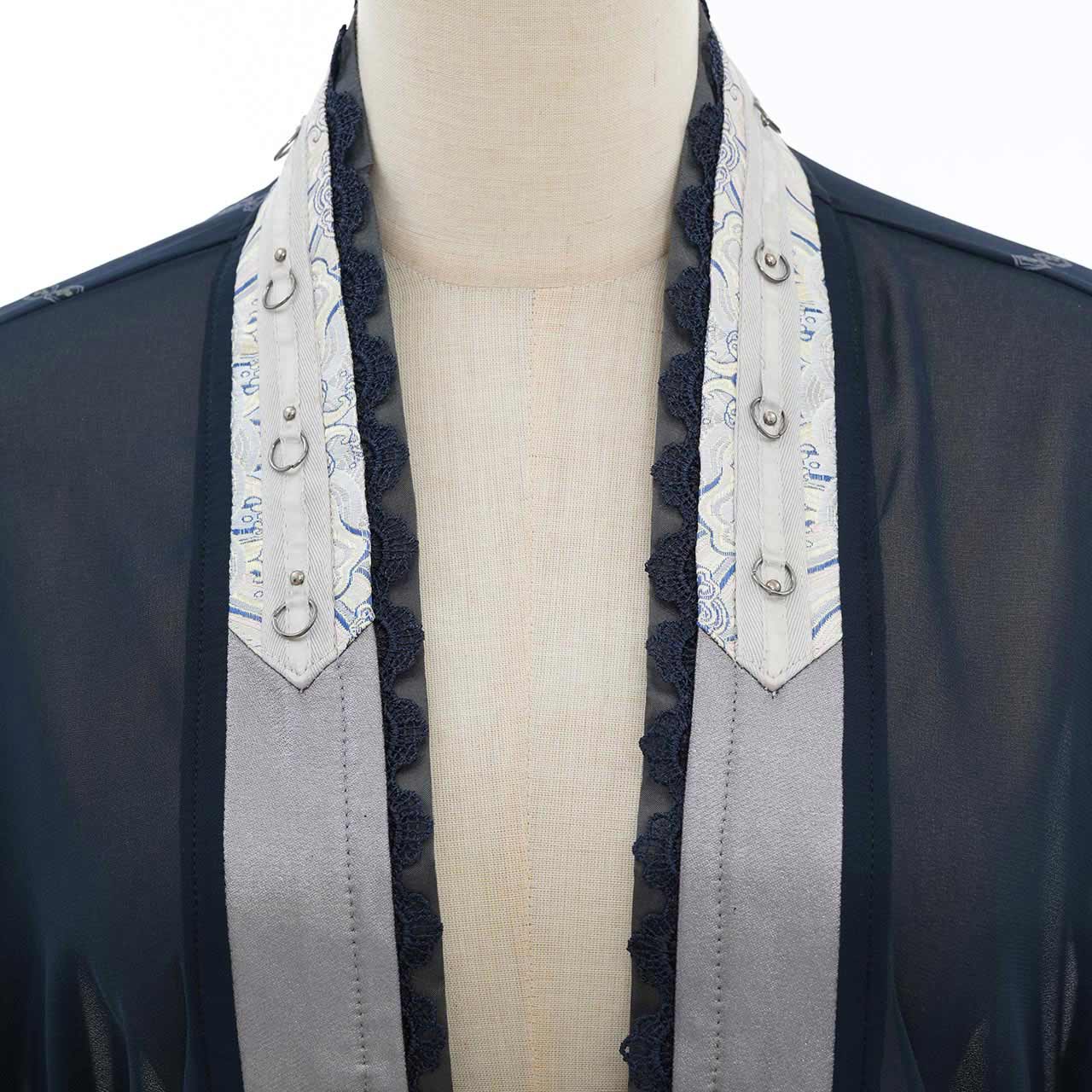 月光幻華 Moonlight Illusion-Flower Haori Jacket