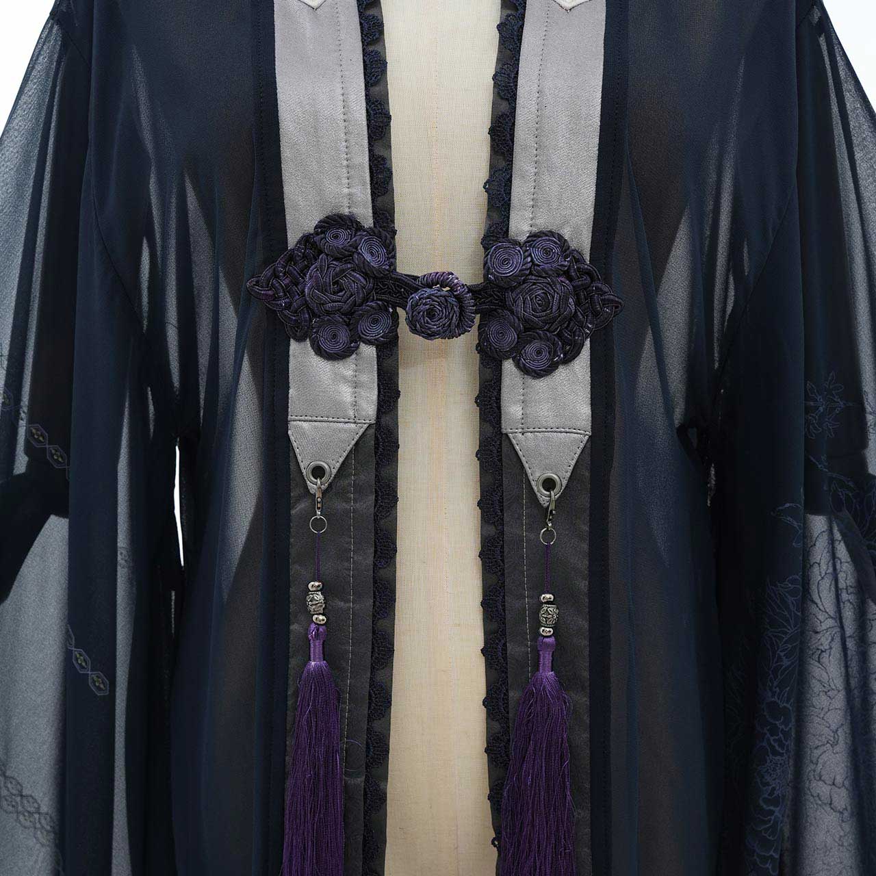 月光幻華 Moonlight Illusion-Flower Haori Jacket