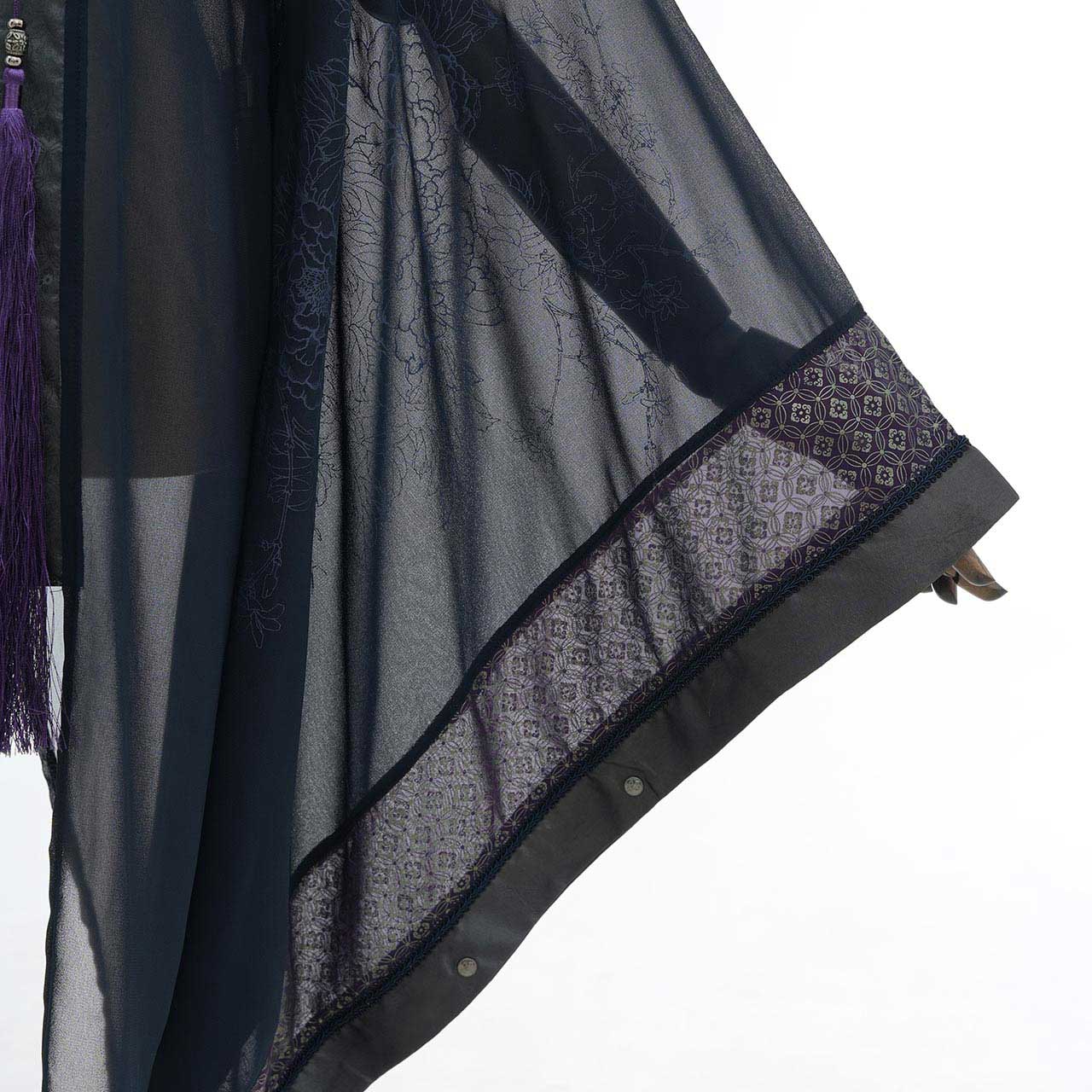 月光幻華 Moonlight Illusion-Flower Haori Jacket