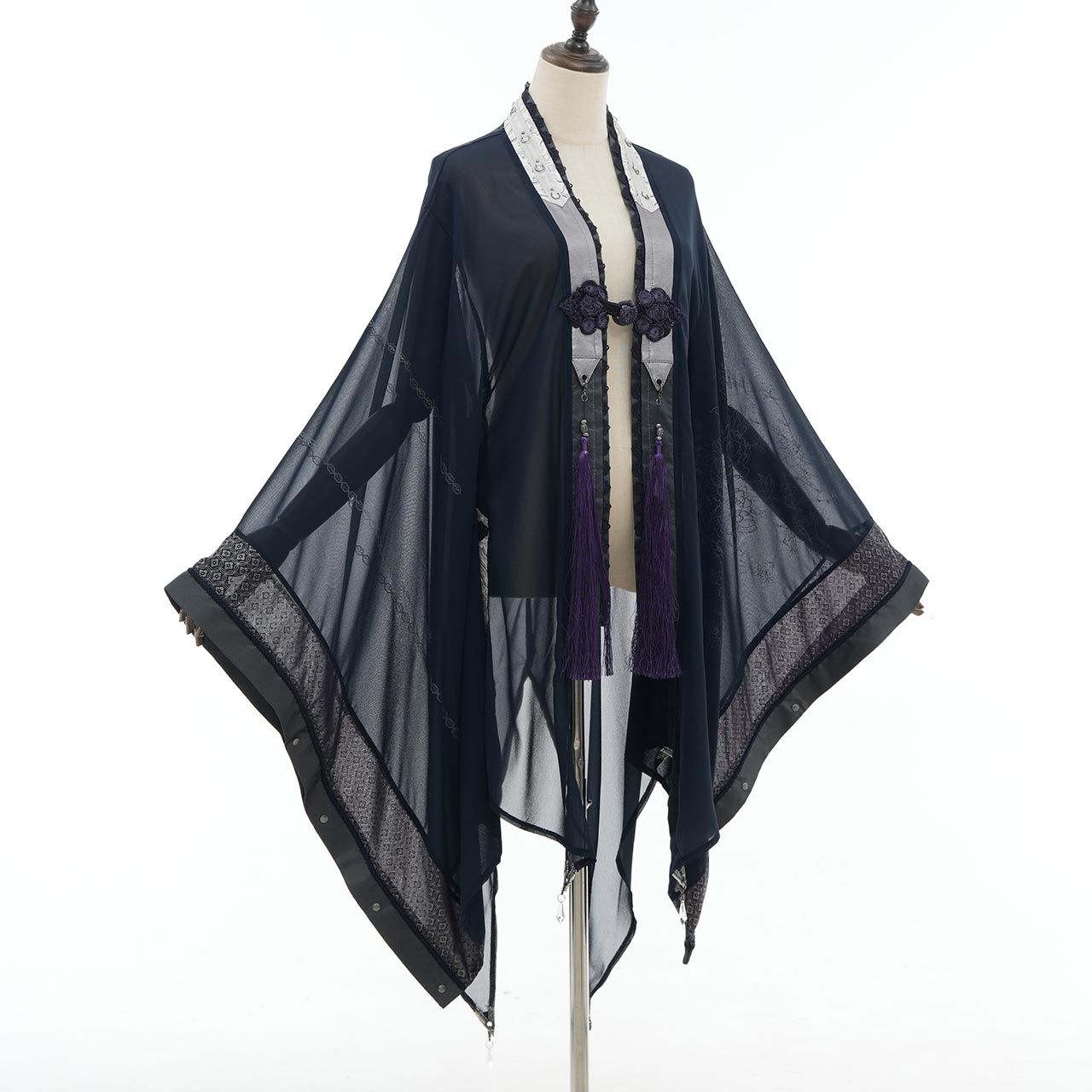 月光幻華 Moonlight Illusion-Flower Haori Jacket