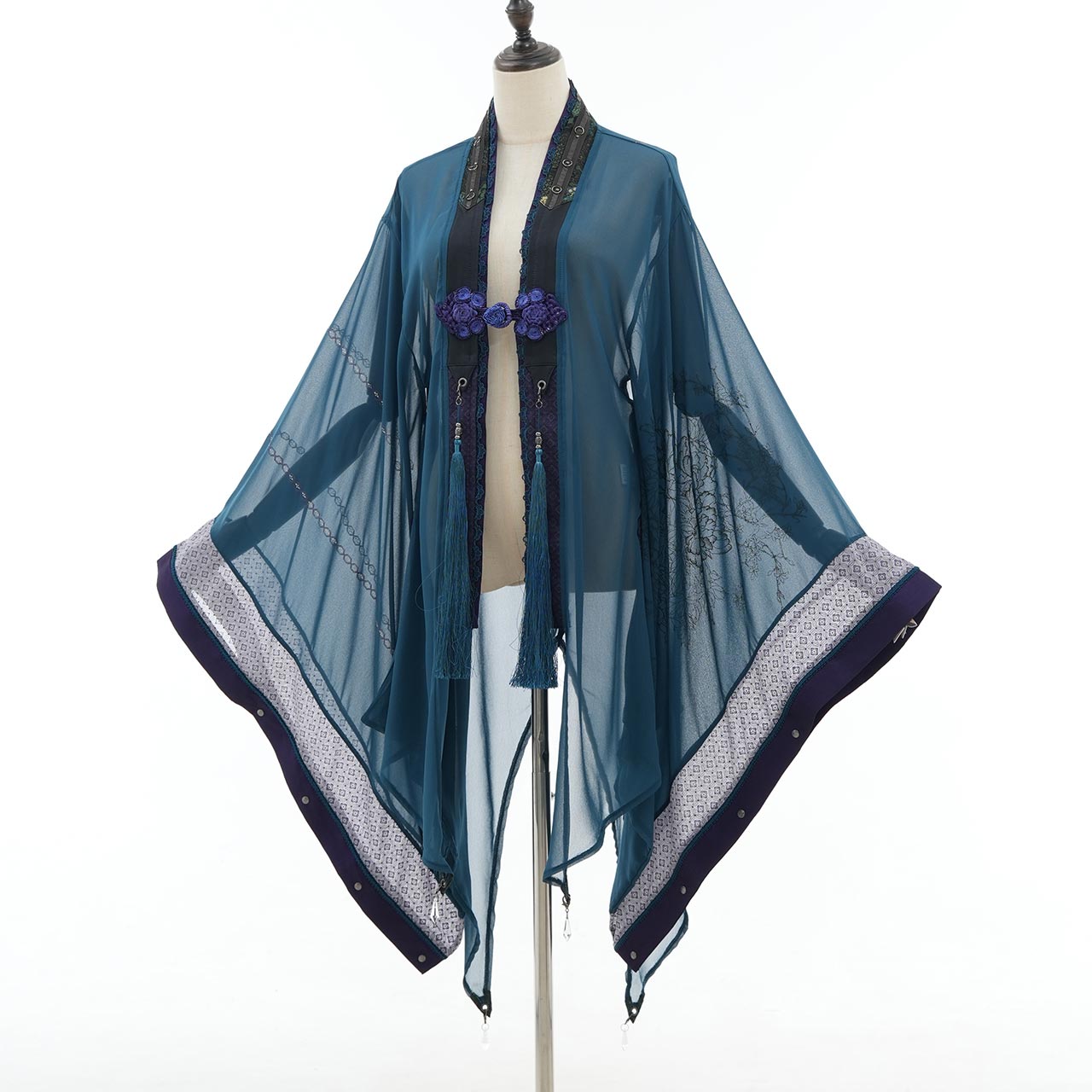 月光幻華 Moonlight Illusion-Flower Haori Jacket