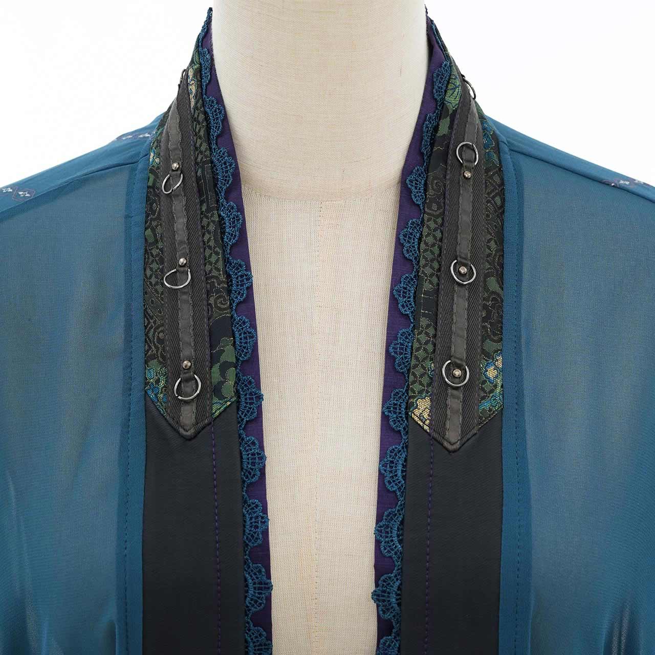 月光幻華 Moonlight Illusion-Flower Haori Jacket