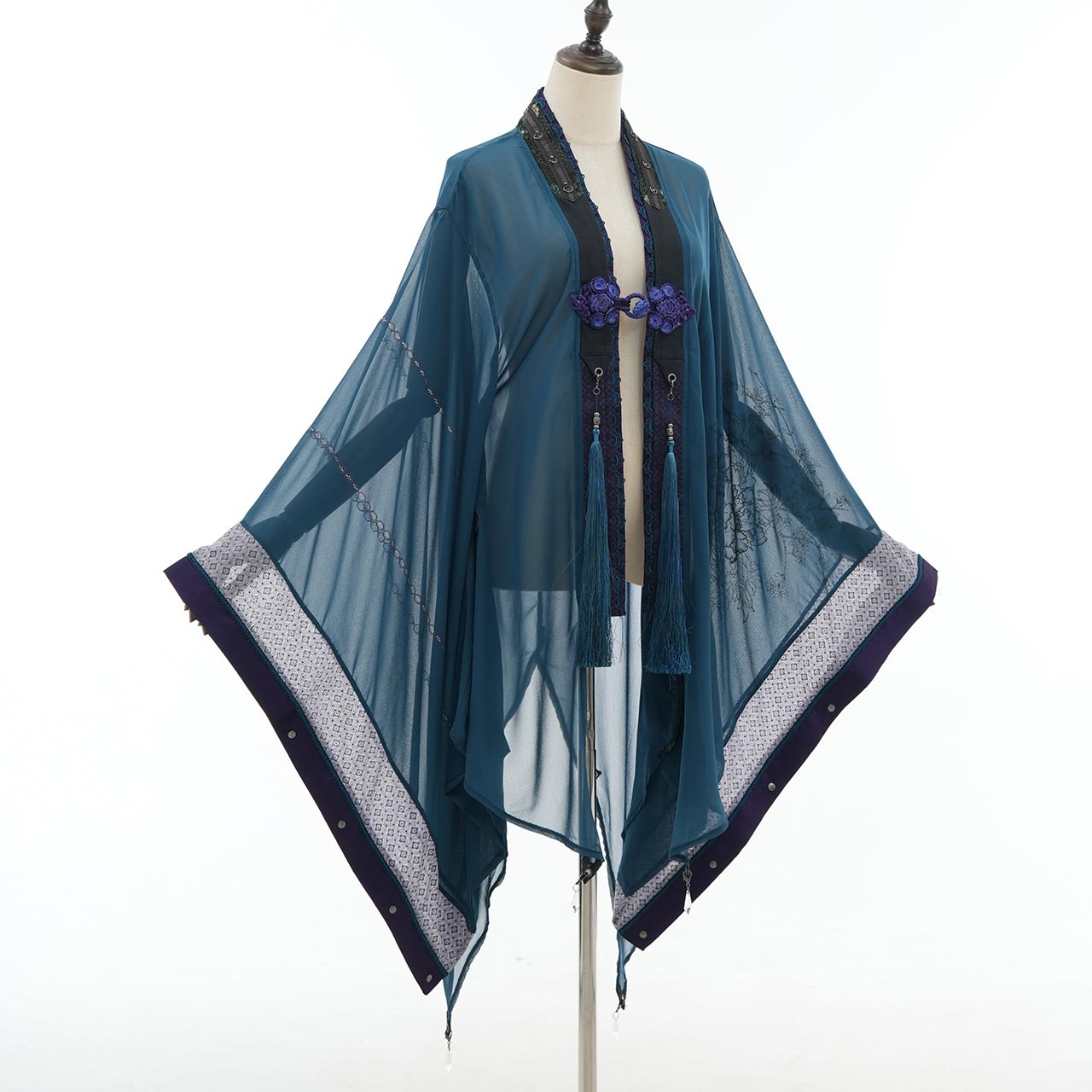 月光幻華 Moonlight Illusion-Flower Haori Jacket
