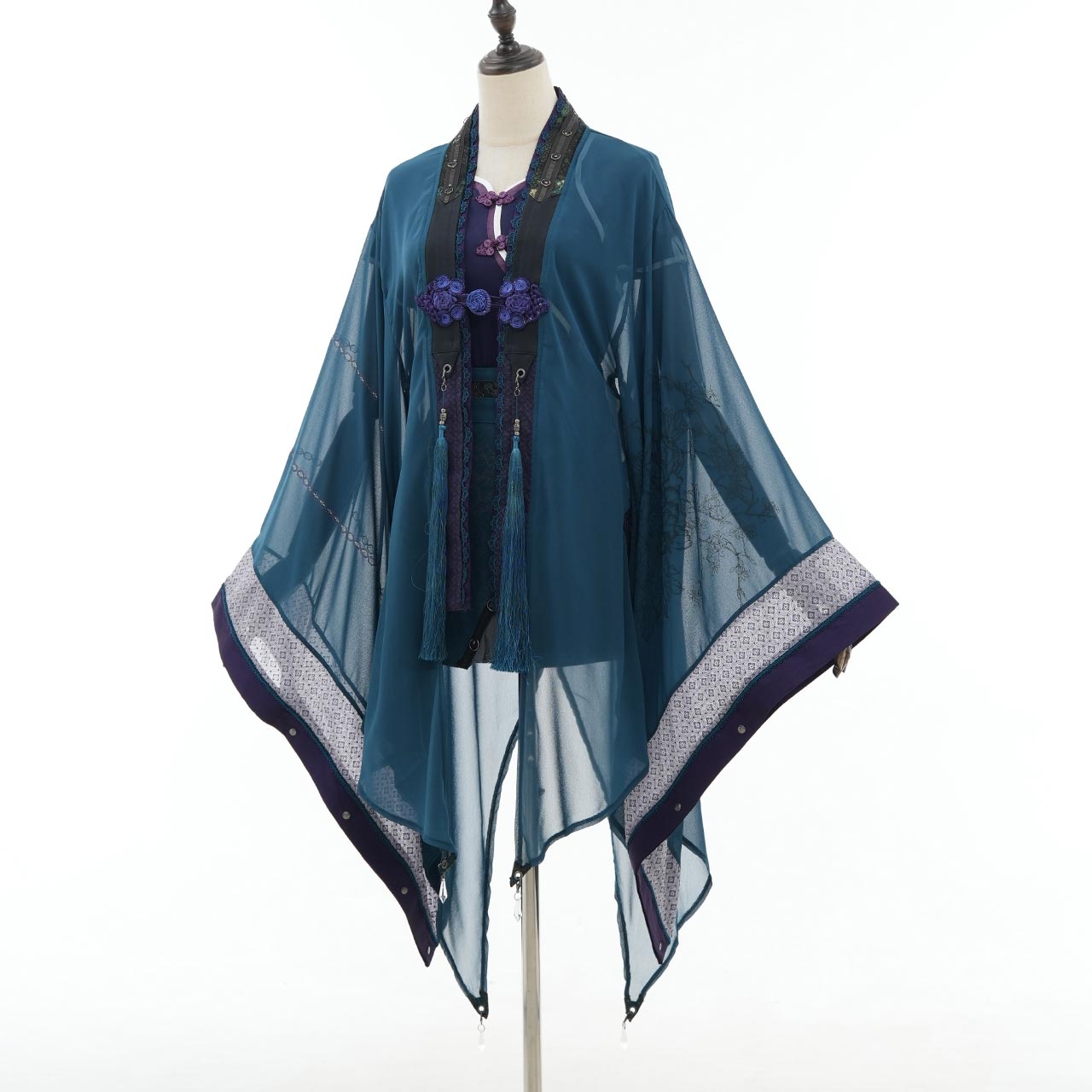 月光幻華 Moonlight Illusion-Flower Haori Jacket