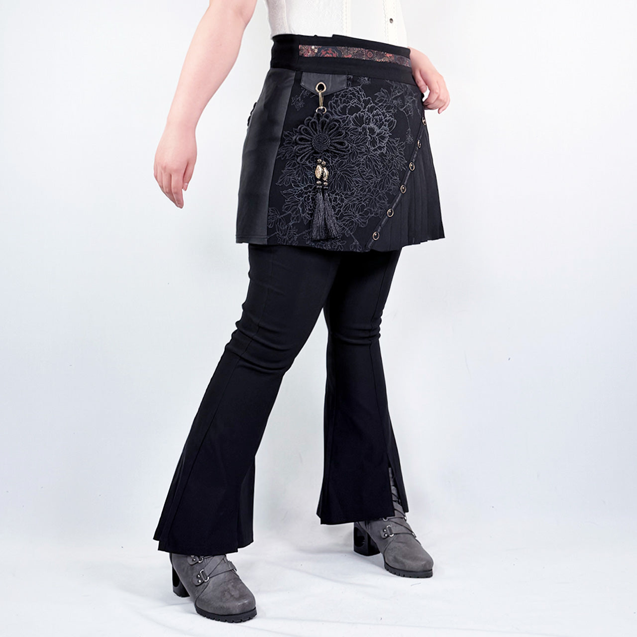 月光幻華 Moonlight Illusion Flower Overskirt 【L】