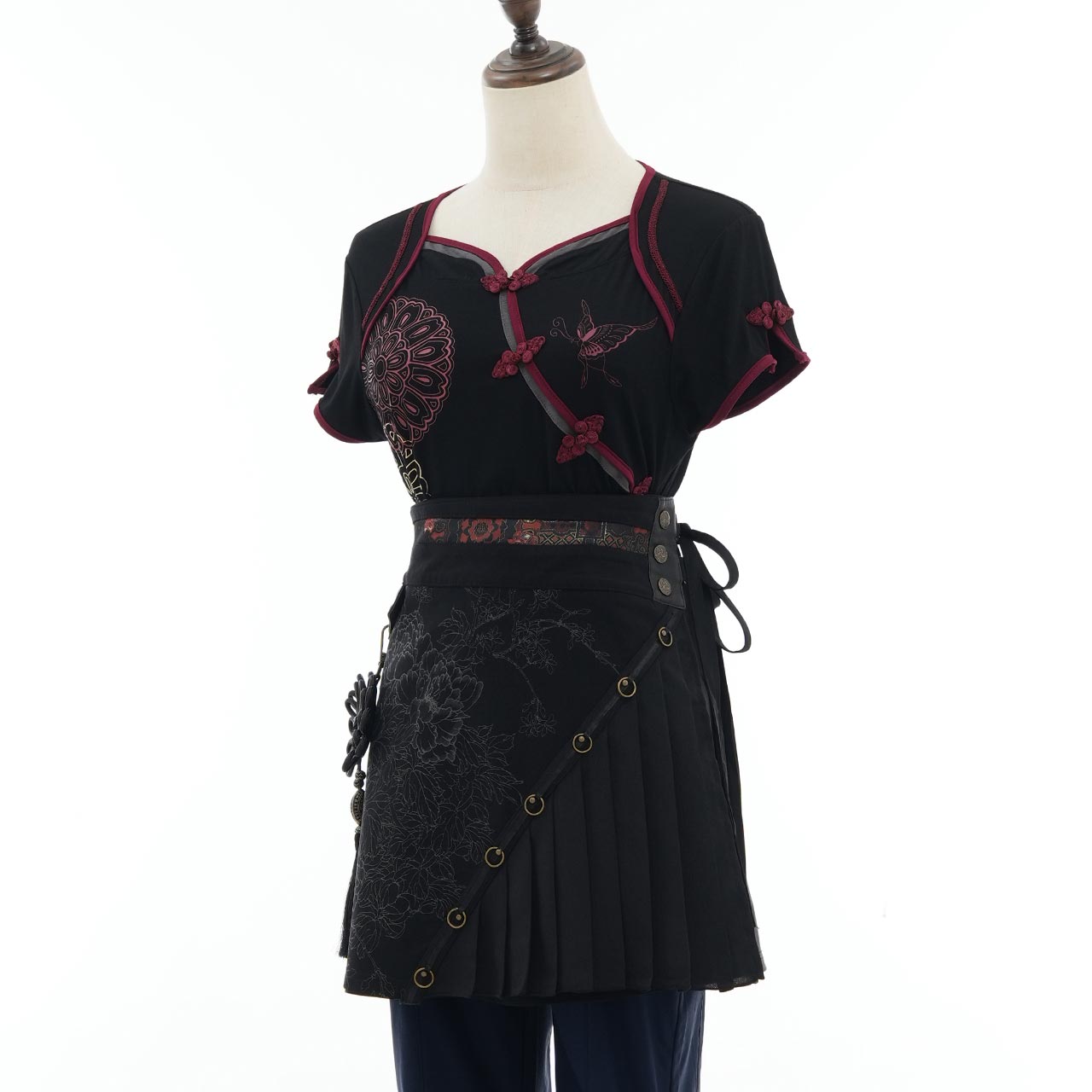 月光幻華 Moonlight Illusion Flower Overskirt 【L】