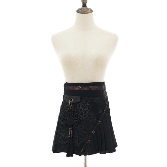 月光幻華 Moonlight Illusion Flower Overskirt 【M】