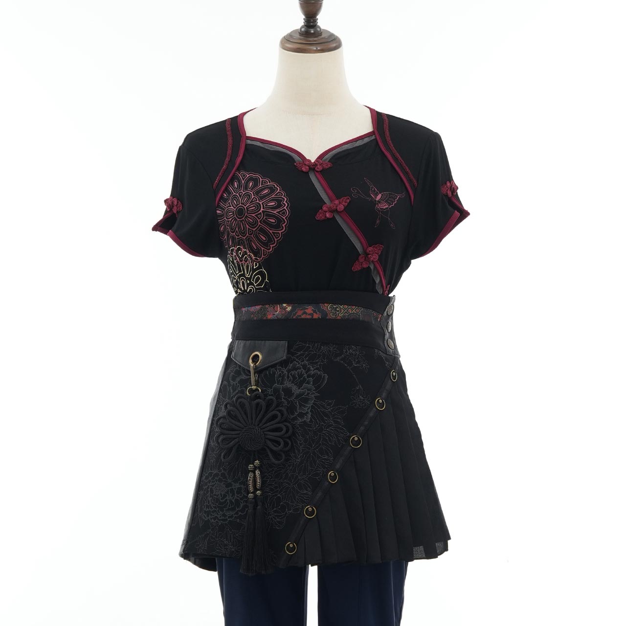 月光幻華 Moonlight Illusion Flower Overskirt 【M】