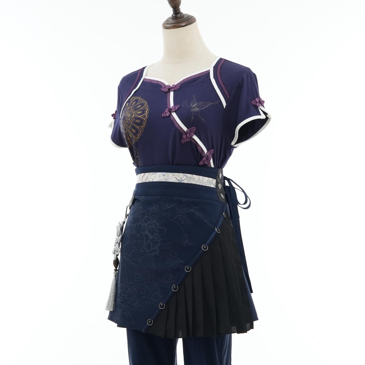 月光幻華 Moonlight Illusion Flower Overskirt 【L】