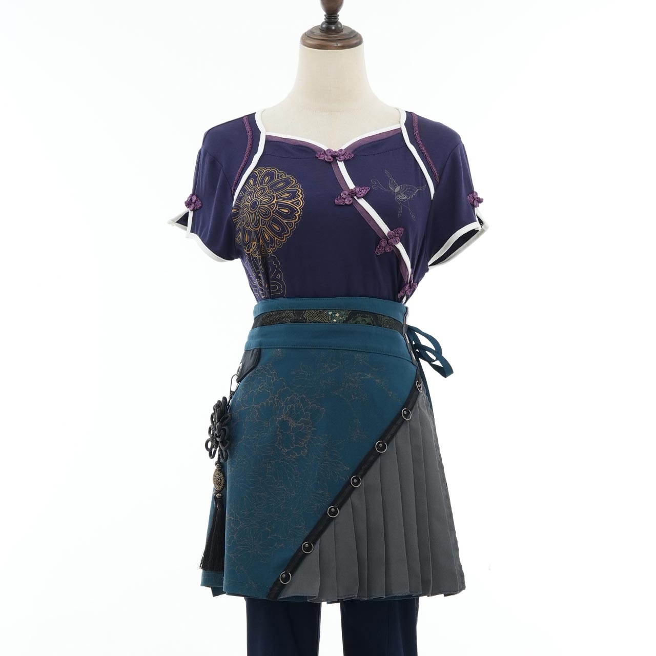 月光幻華 Moonlight Illusion Flower Overskirt 【L】
