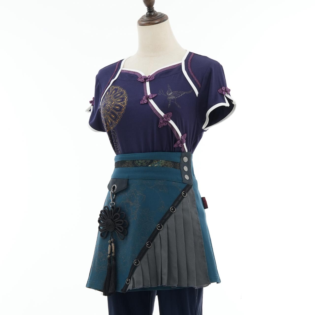 月光幻華 Moonlight Illusion Flower Overskirt 【M】