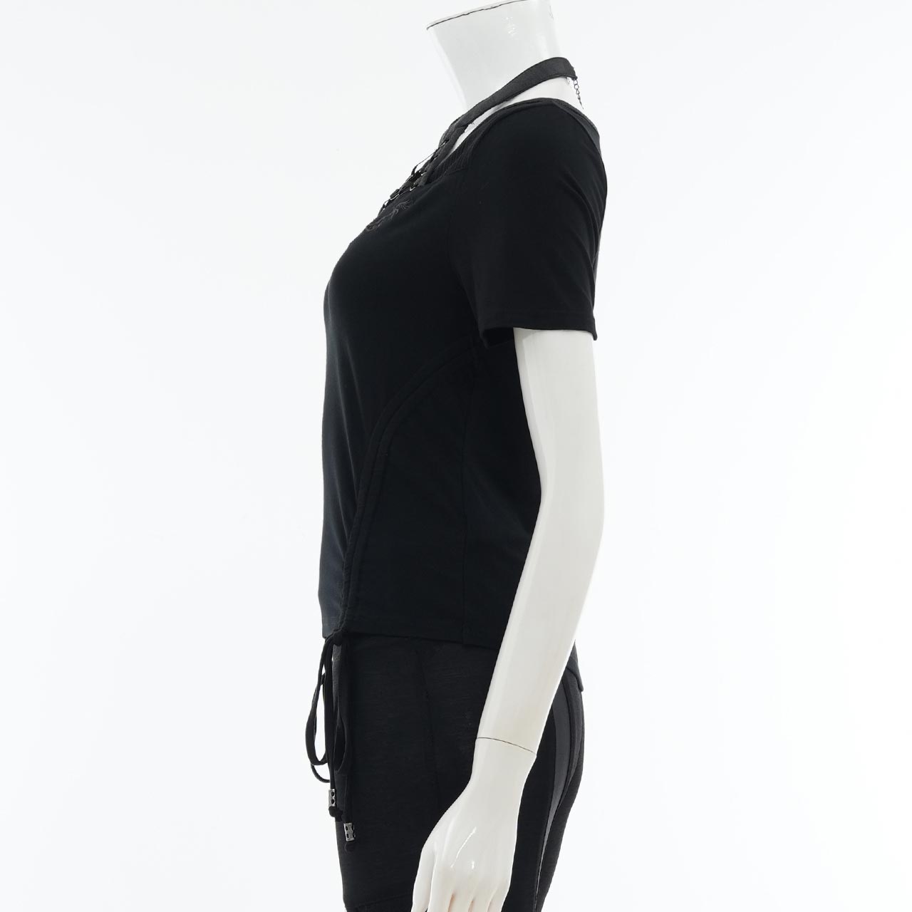 Remnants of Silent Depth Shirred Cut-and-Sew Top