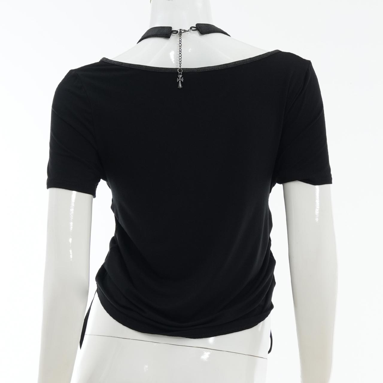 Remnants of Silent Depth Shirred Cut-and-Sew Top