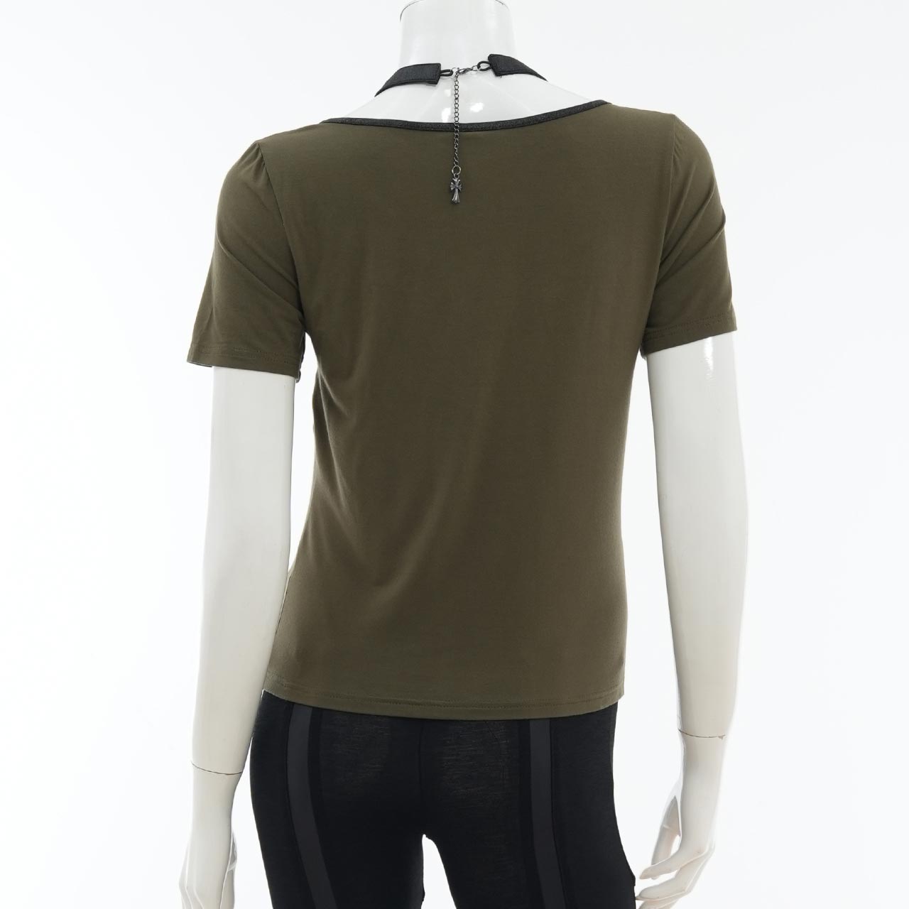 Remnants of Silent Depth Shirred Cut-and-Sew Top