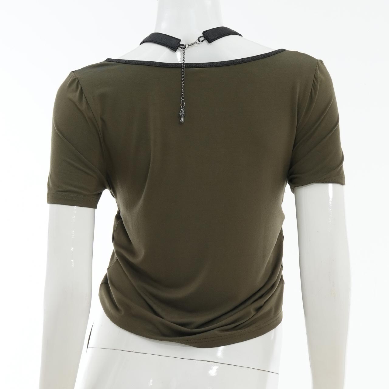 Remnants of Silent Depth Shirred Cut-and-Sew Top