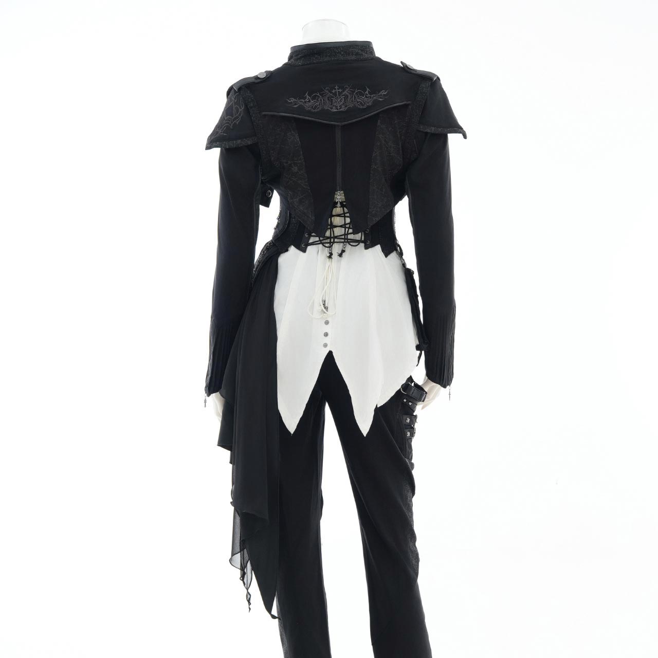 Remnants of Silent Depth Corset Skirt with Pockets