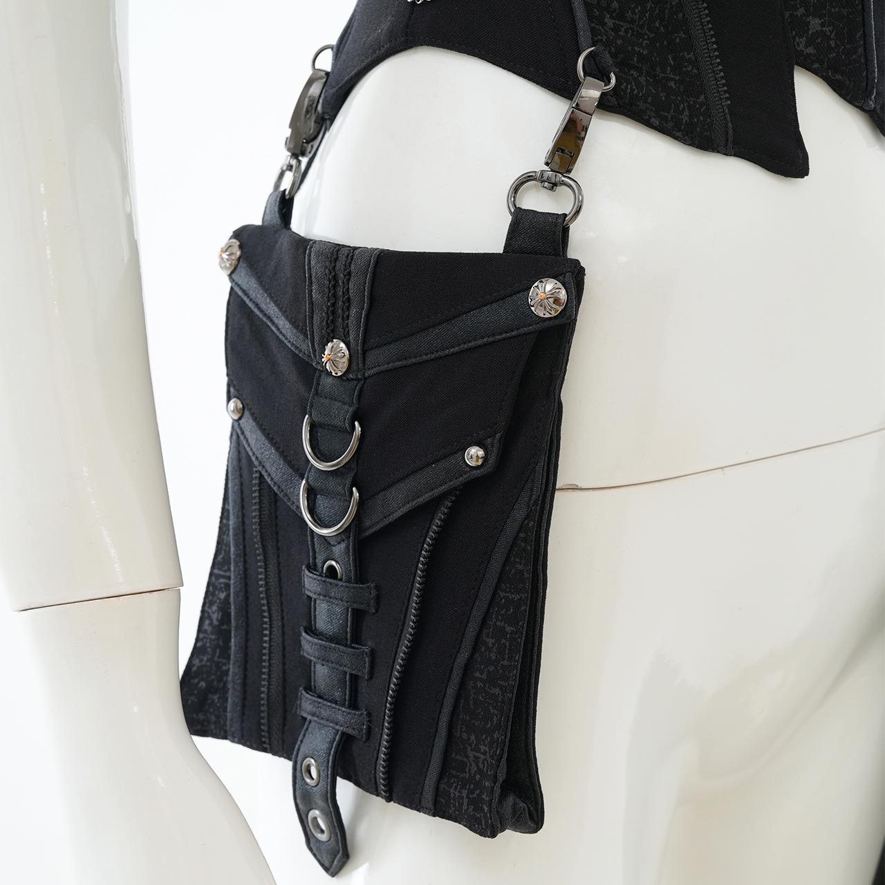 Remnants of Silent Depth Corset Skirt with Pockets