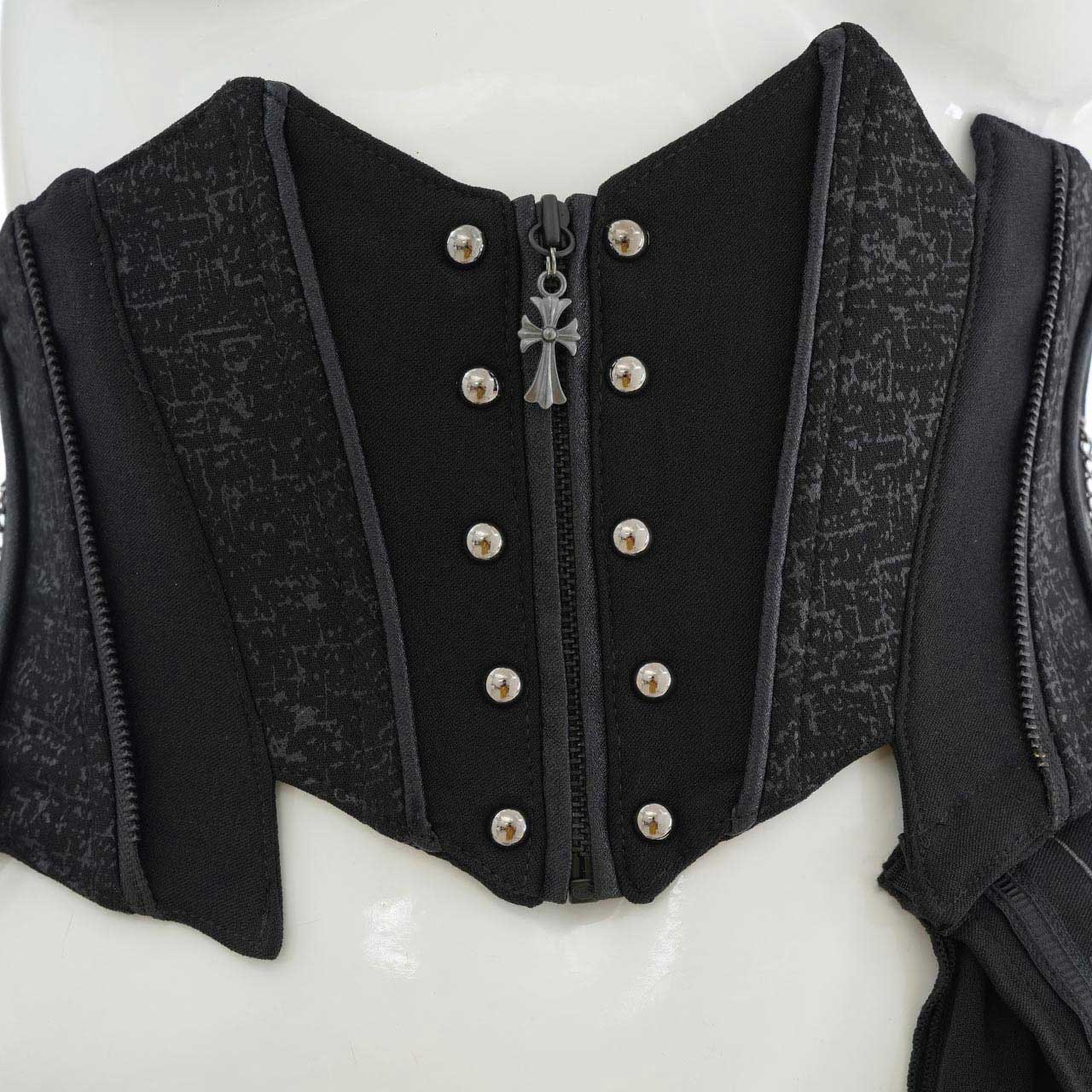 Remnants of Silent Depth Corset Skirt with Pockets