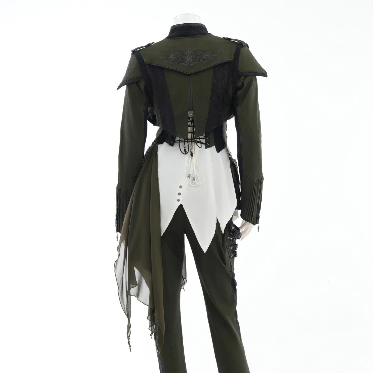 Remnants of Silent Depth Corset Skirt with Pockets