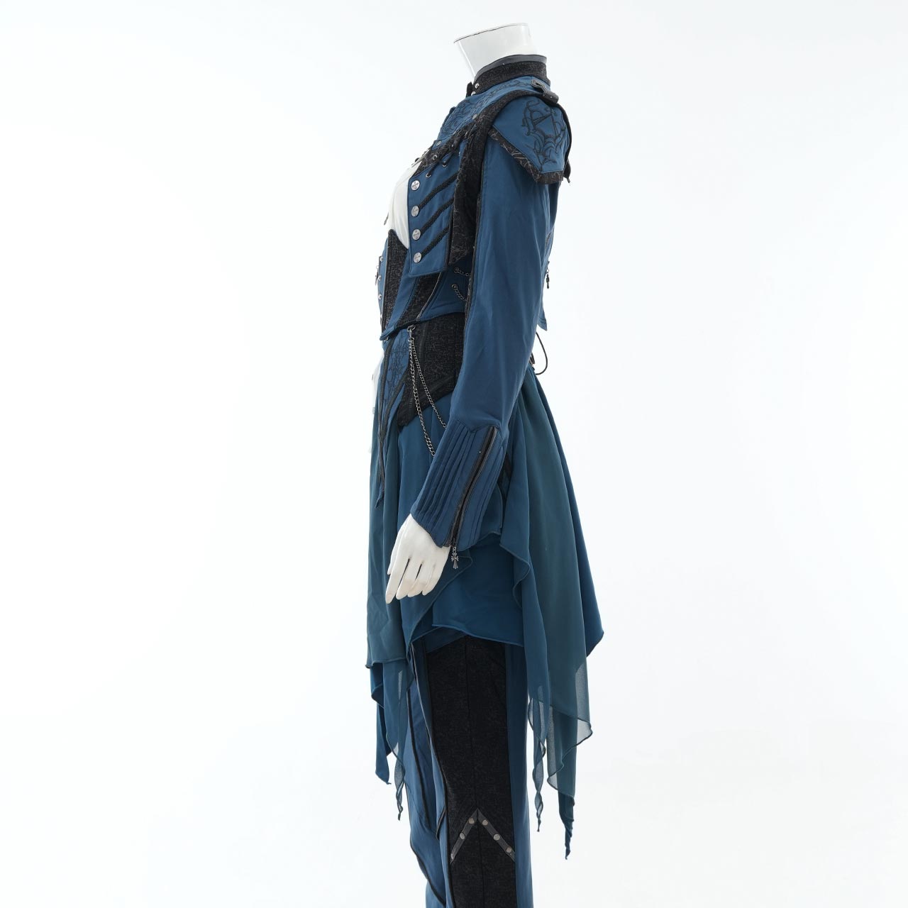 Remnants of Silent Depth Corset Skirt with Pockets