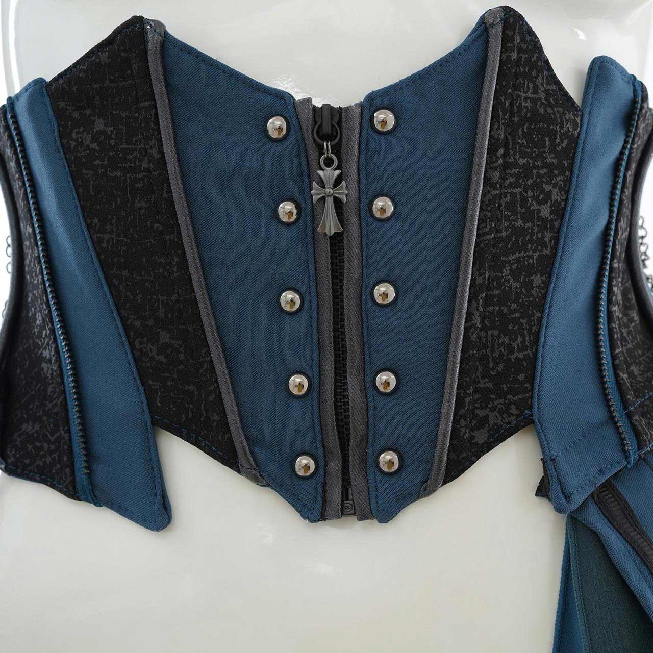 Remnants of Silent Depth Corset Skirt with Pockets