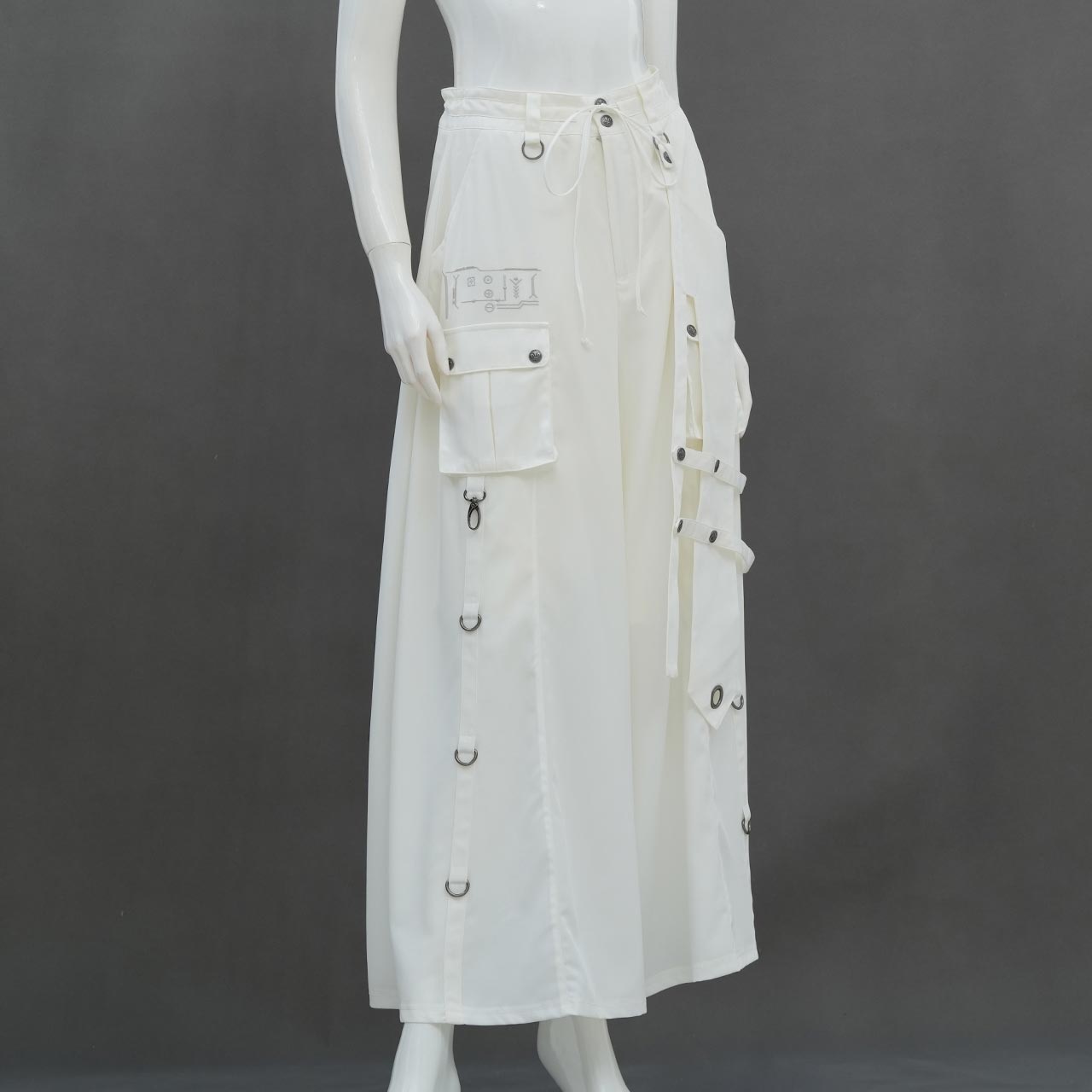 Architectural Solitude Wide Pants