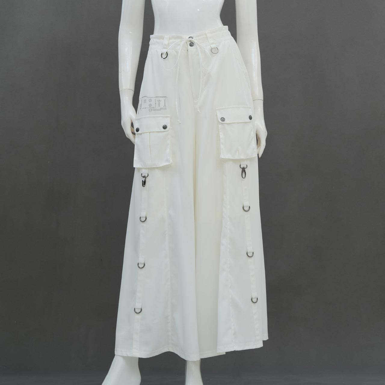 Architectural Solitude Wide Pants