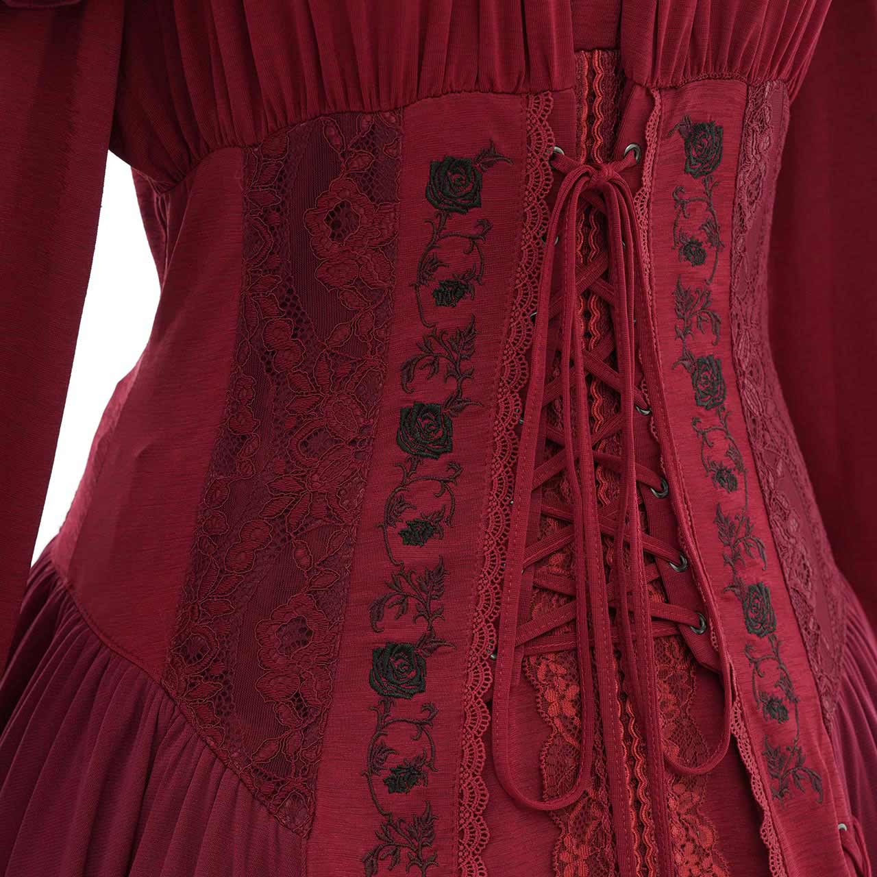 Whimsical Rosy Cats Stretch One-piece Dress