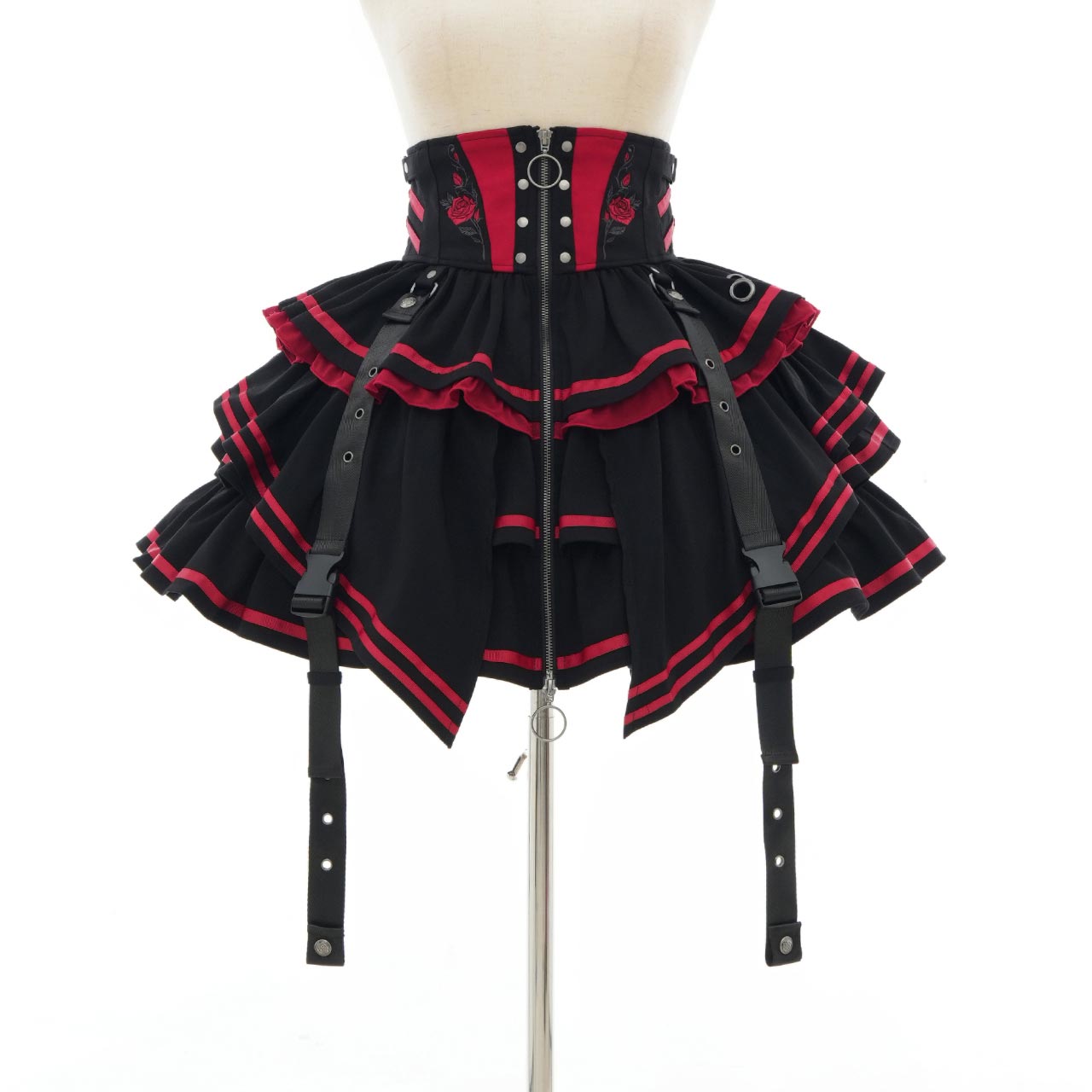 CYBER-ROSE Frill Skirt