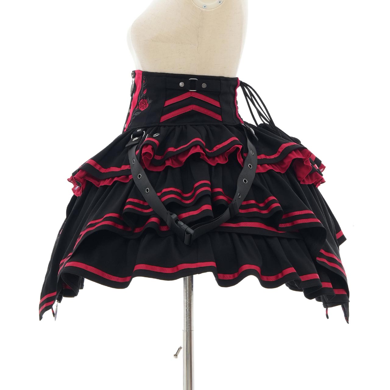 CYBER-ROSE Frill Skirt