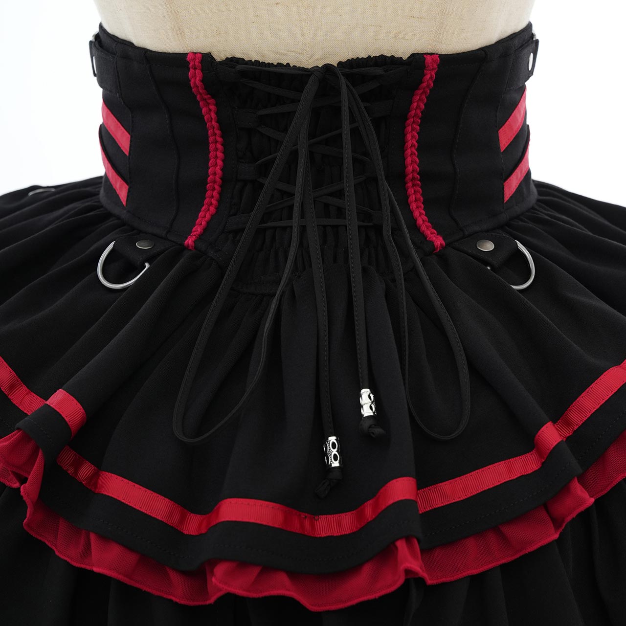 CYBER-ROSE Frill Skirt