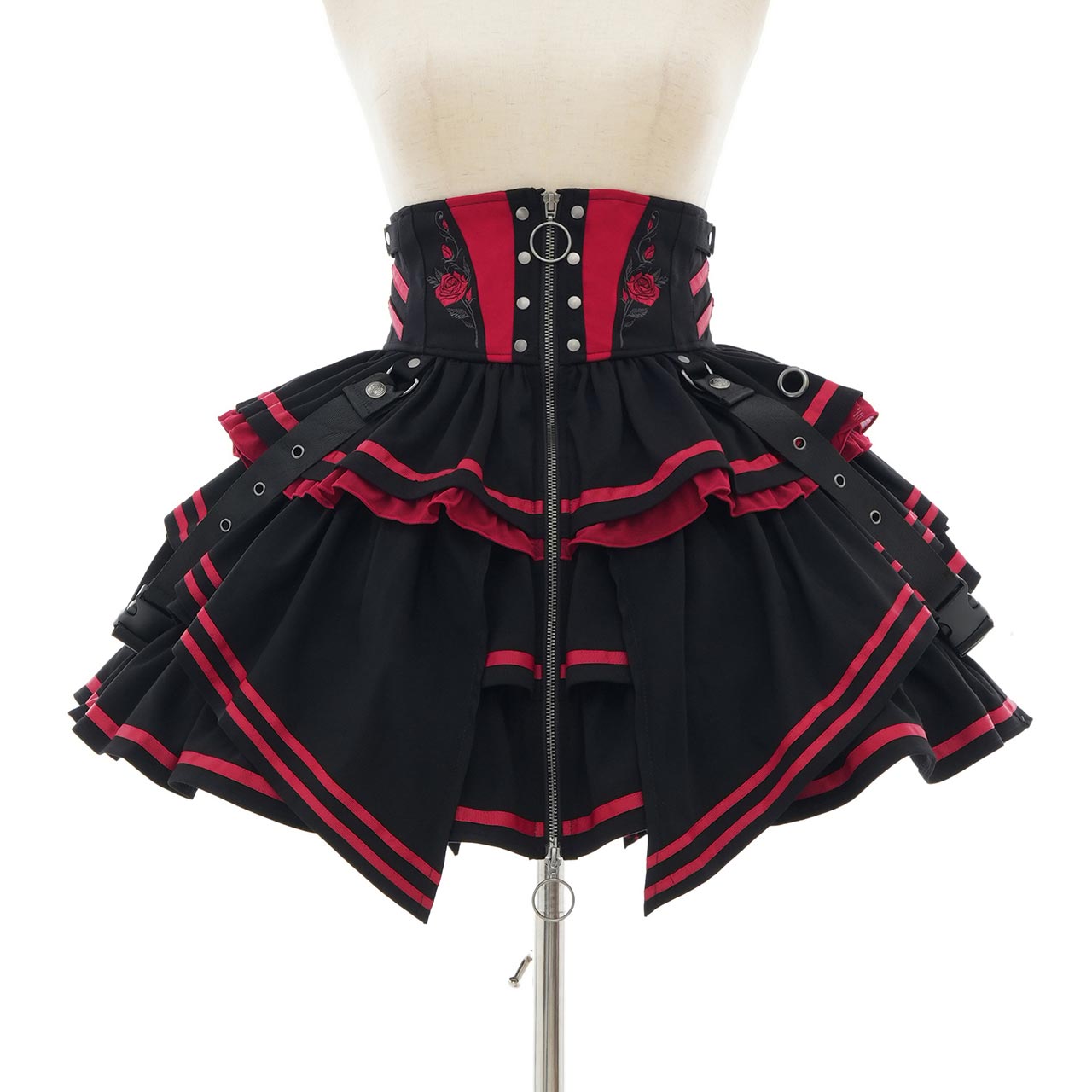 CYBER-ROSE Frill Skirt