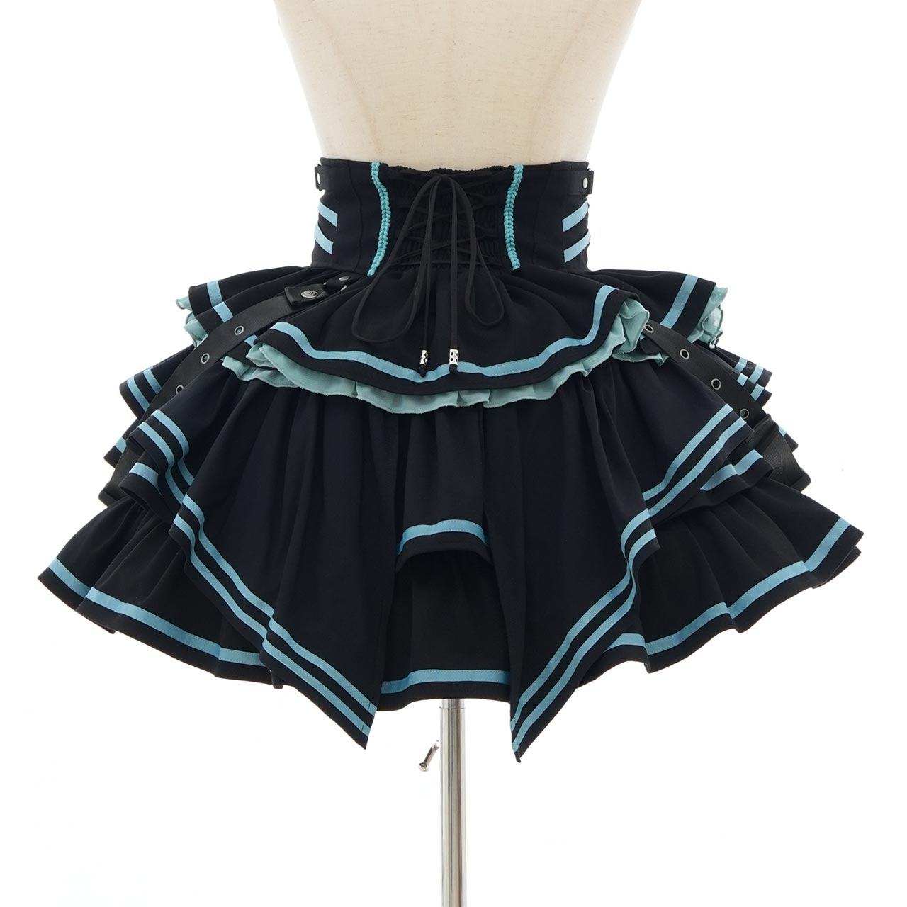 CYBER-ROSE Frill Skirt