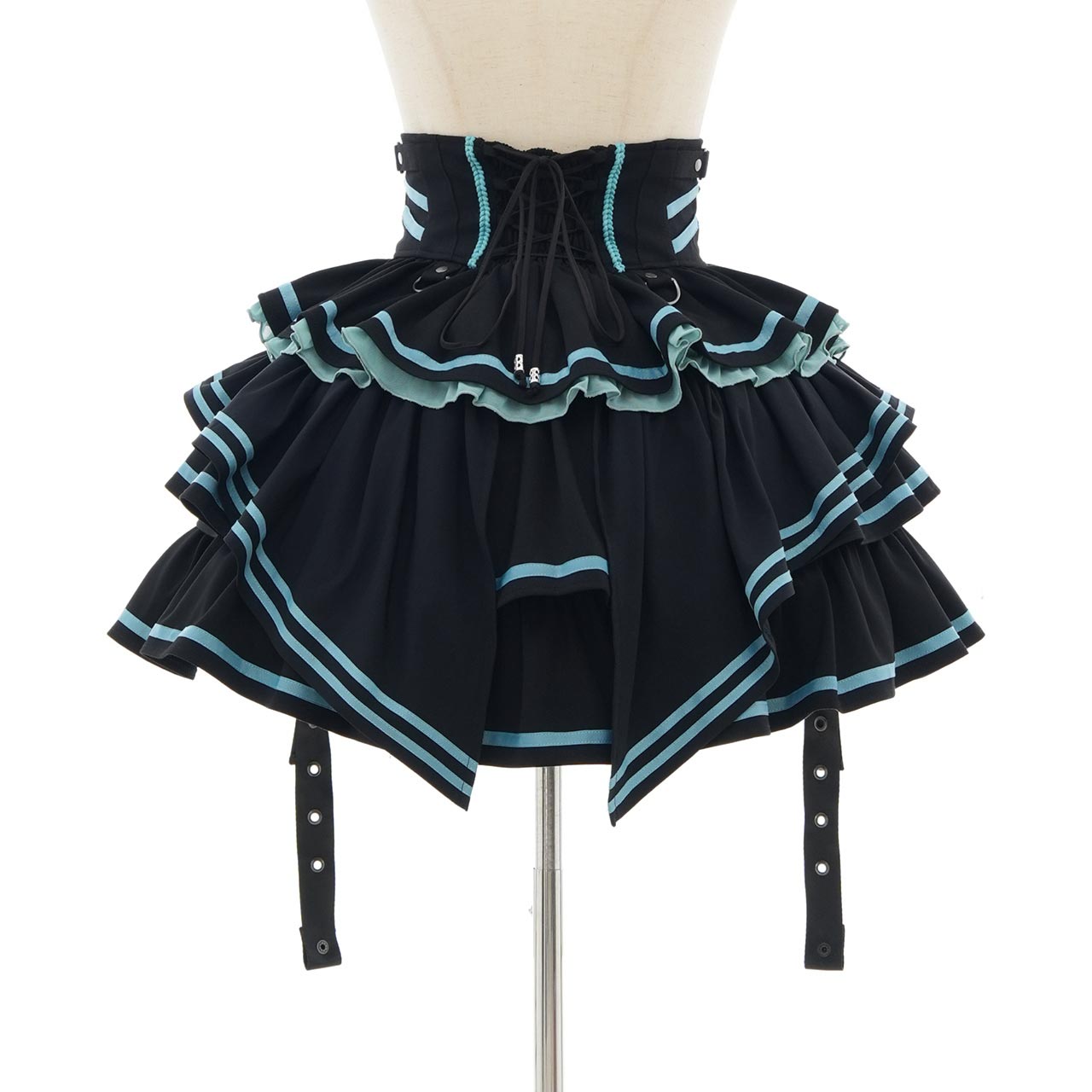 CYBER-ROSE Frill Skirt