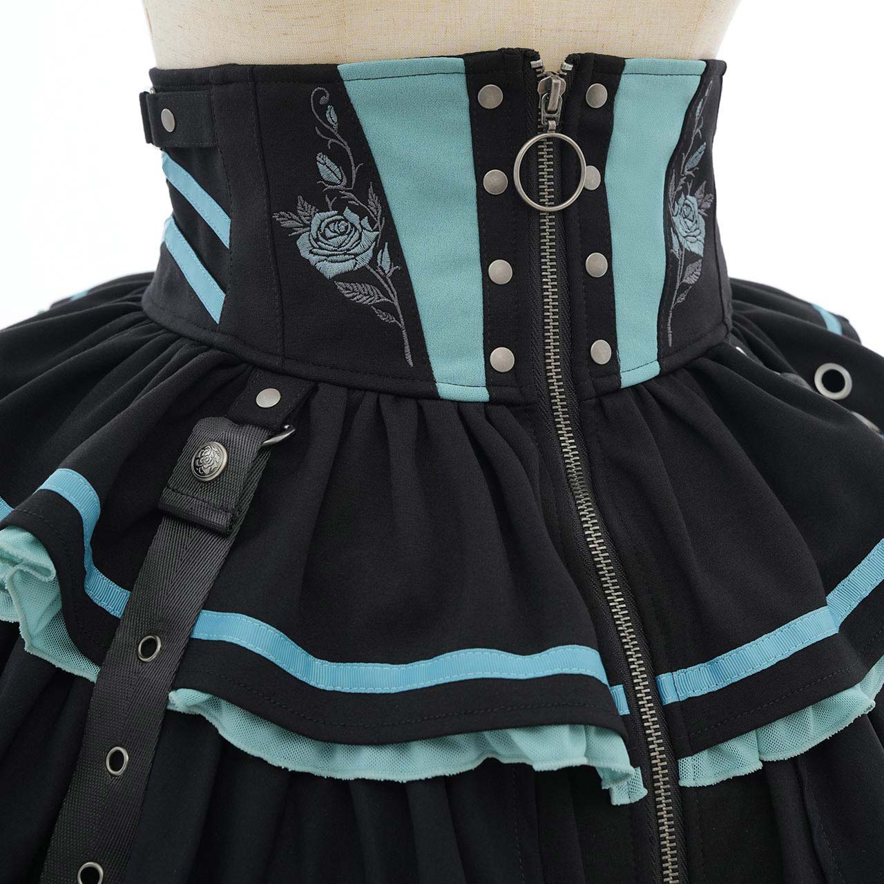 CYBER-ROSE Frill Skirt