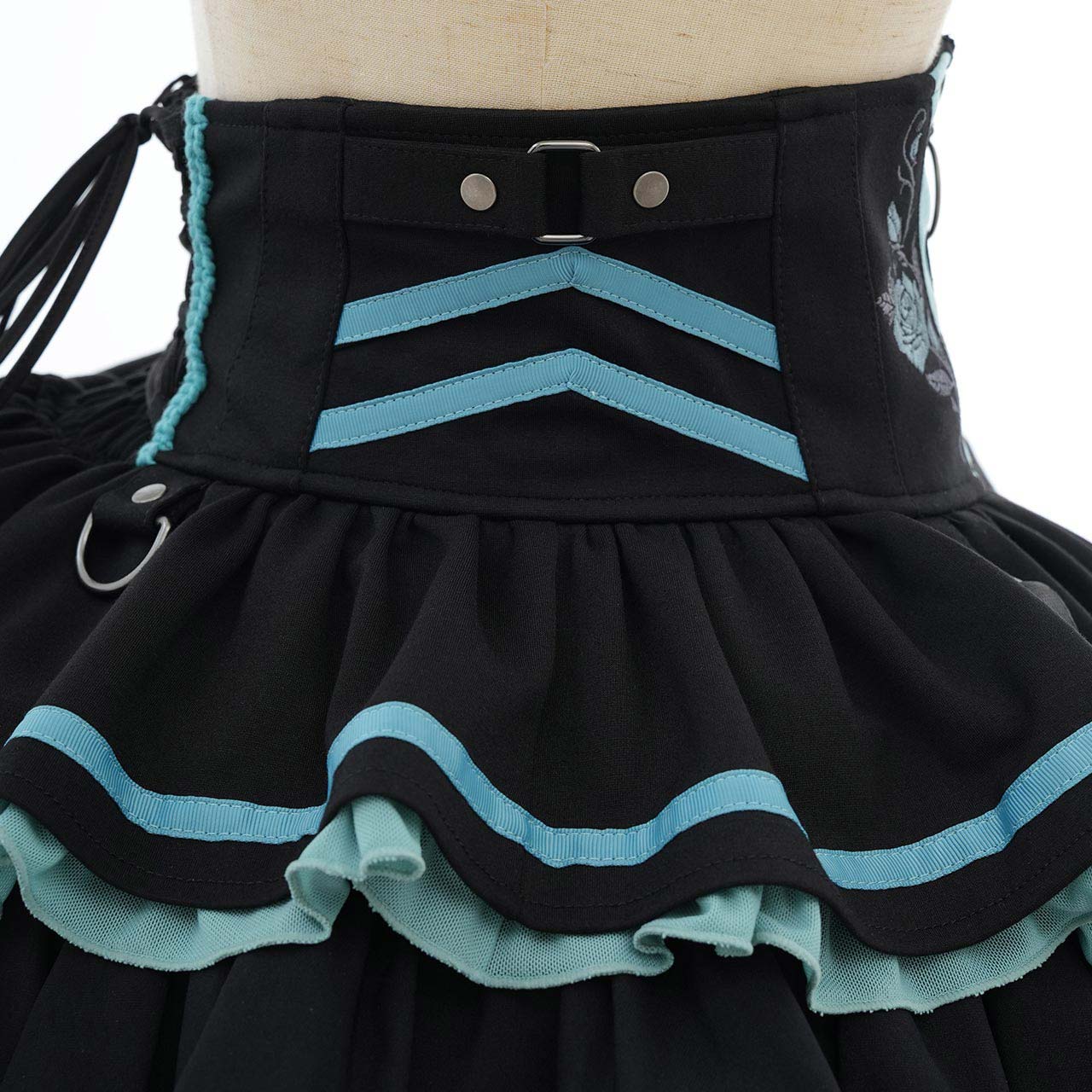 CYBER-ROSE Frill Skirt