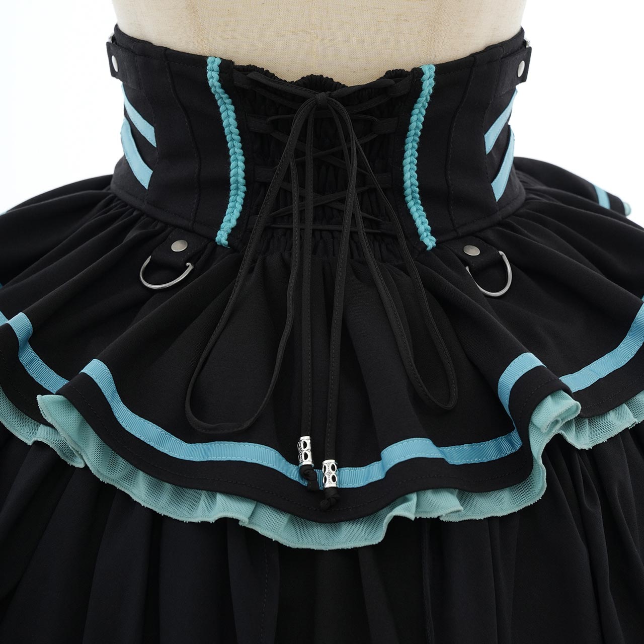 CYBER-ROSE Frill Skirt
