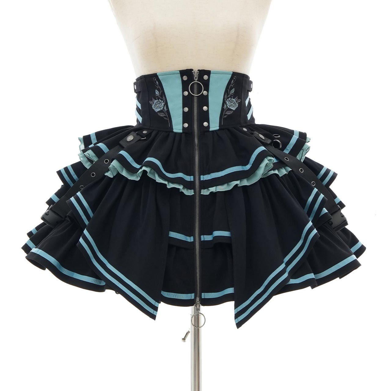 CYBER-ROSE Frill Skirt