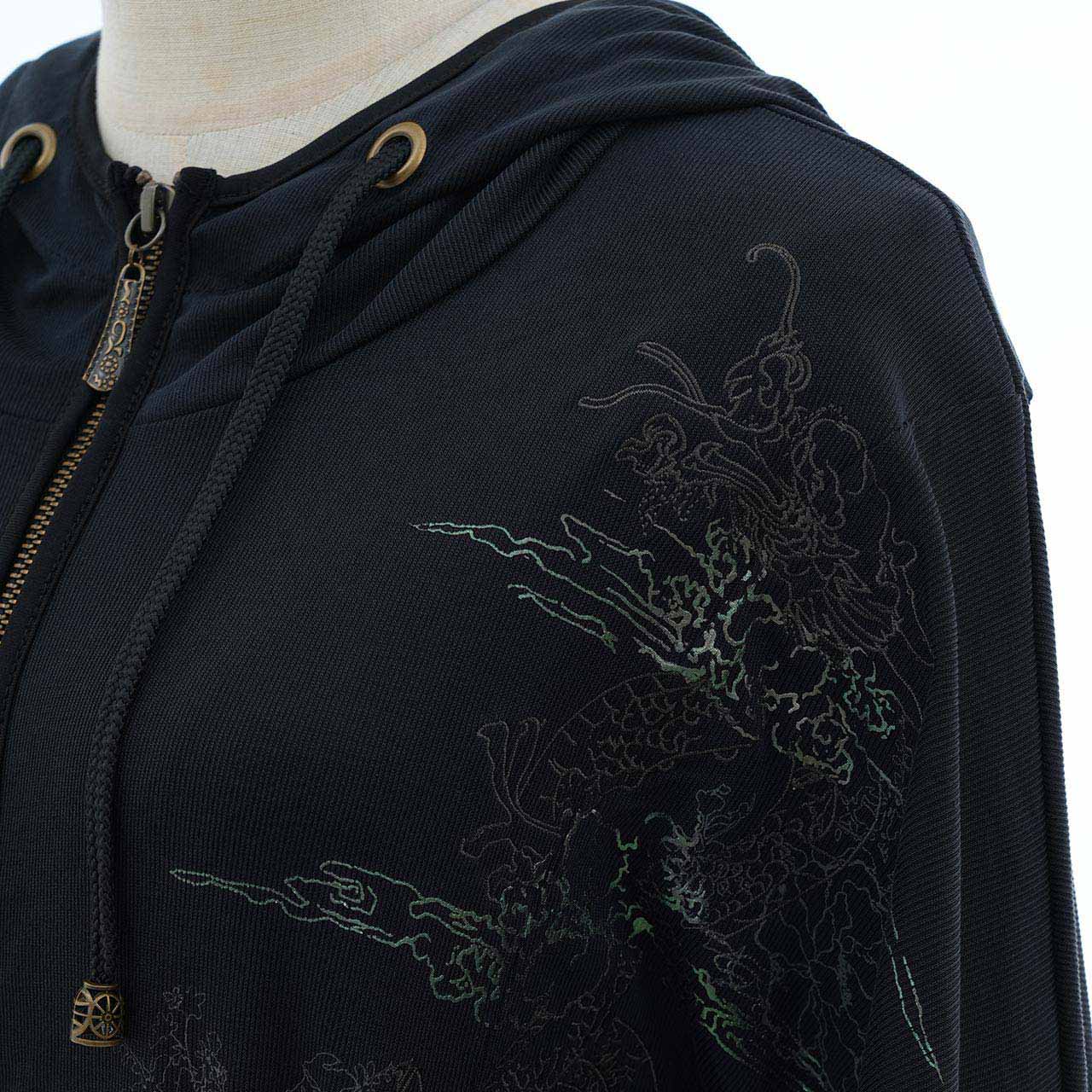 琉球浪漫物語 Ryukyu Romantic Tale – Ancient Dragon Print Hoodie