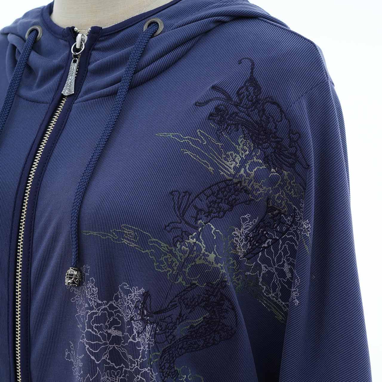 琉球浪漫物語 Ryukyu Romantic Tale – Ancient Dragon Print Hoodie