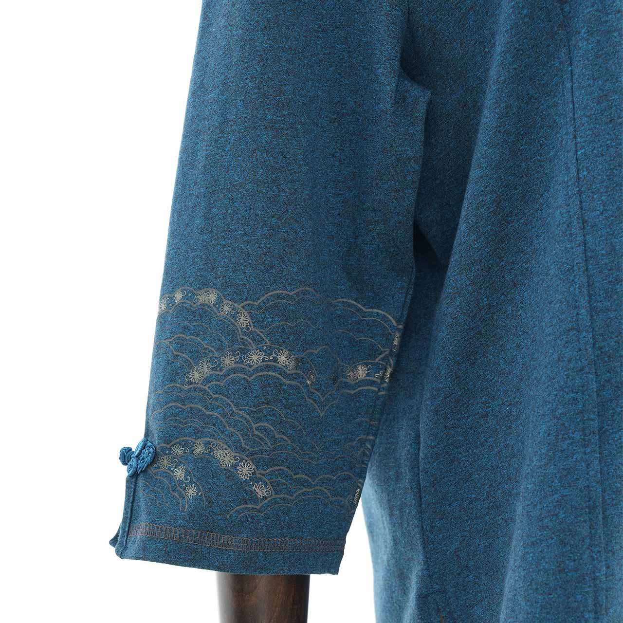琉球浪漫物語 Ryukyu Romantic Story – Open-Shoulder Cut-and-Sew Top 【L】