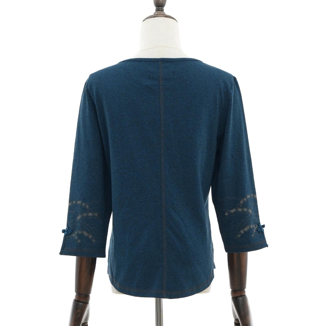 琉球浪漫物語 Ryukyu Romantic Story – Open-Shoulder Cut-and-Sew Top 【M】